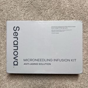 Seranova Microneedling Infusion Kit Anti Aging Solution 3 Month 2028 Sealed Box